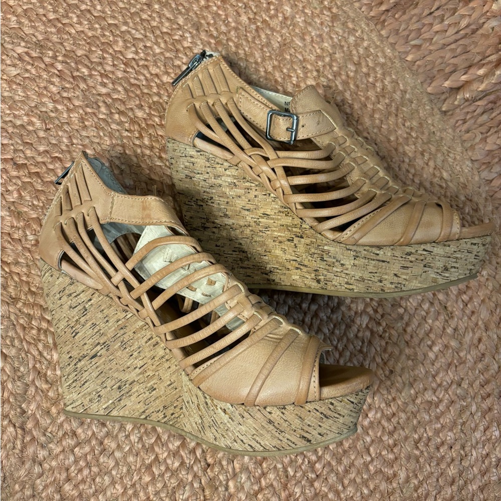 Wedged heels